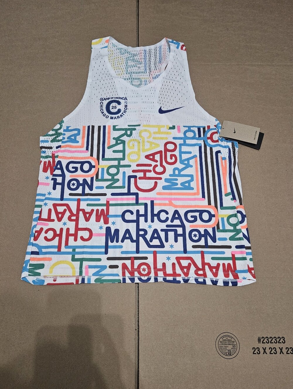 Nike Aeroswift 2025 Chicago Marathon Singlet Tank